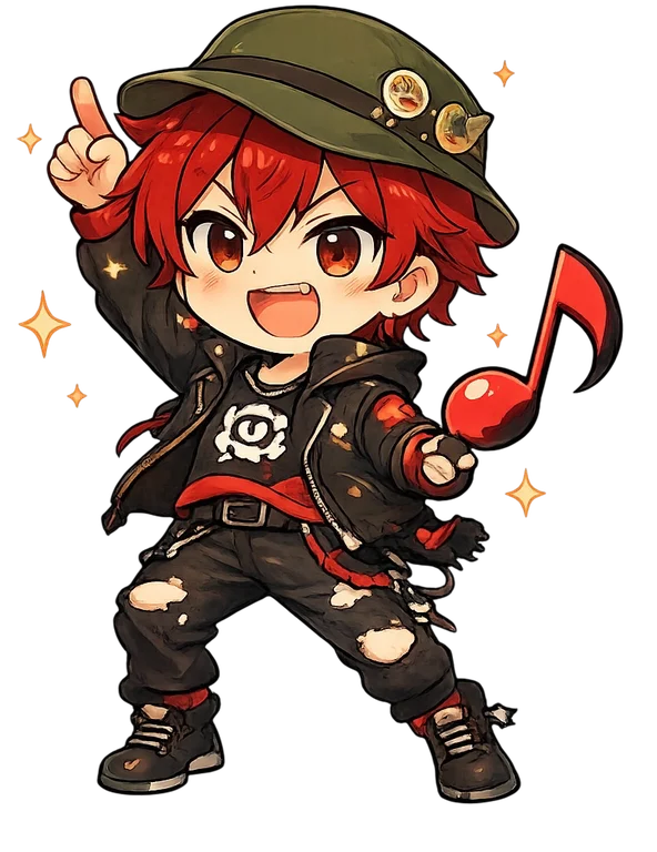 ライブハウス魂型のキャラクター
