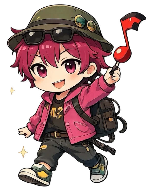 フェス回遊型のキャラクター