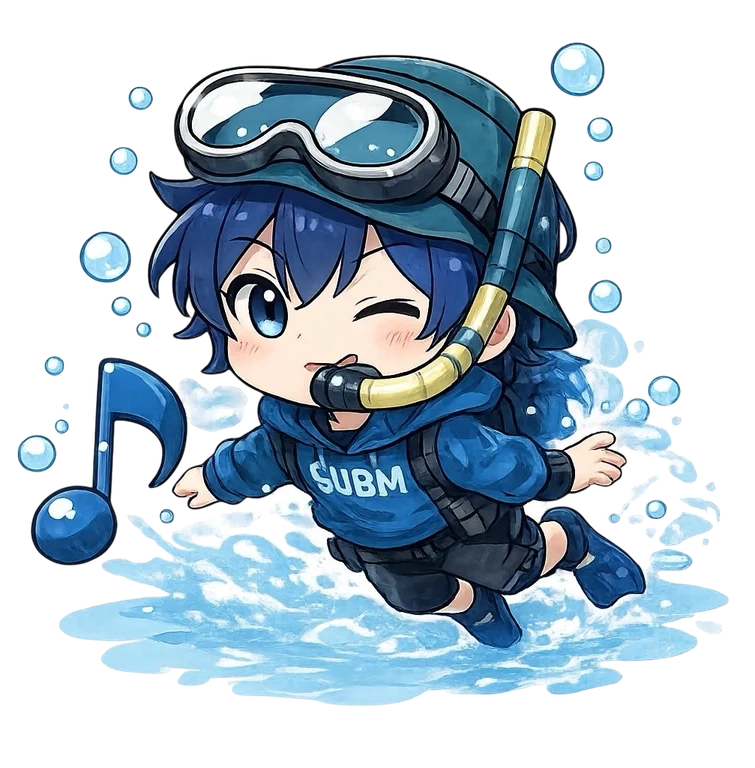 サブスク潜水型のキャラクター